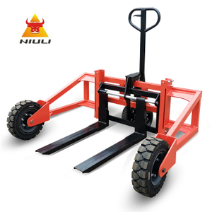 NIULI Hot Sale 1000kg 1250kg transpalette manuel hydraulique camion tout terrain