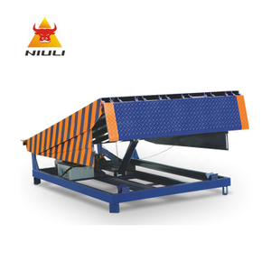 NIULI Ajustable Lifting Platform 10000KG 10Ton Capacité Entrepôt Fixe Hydraulique Quai Niveleur Camion
