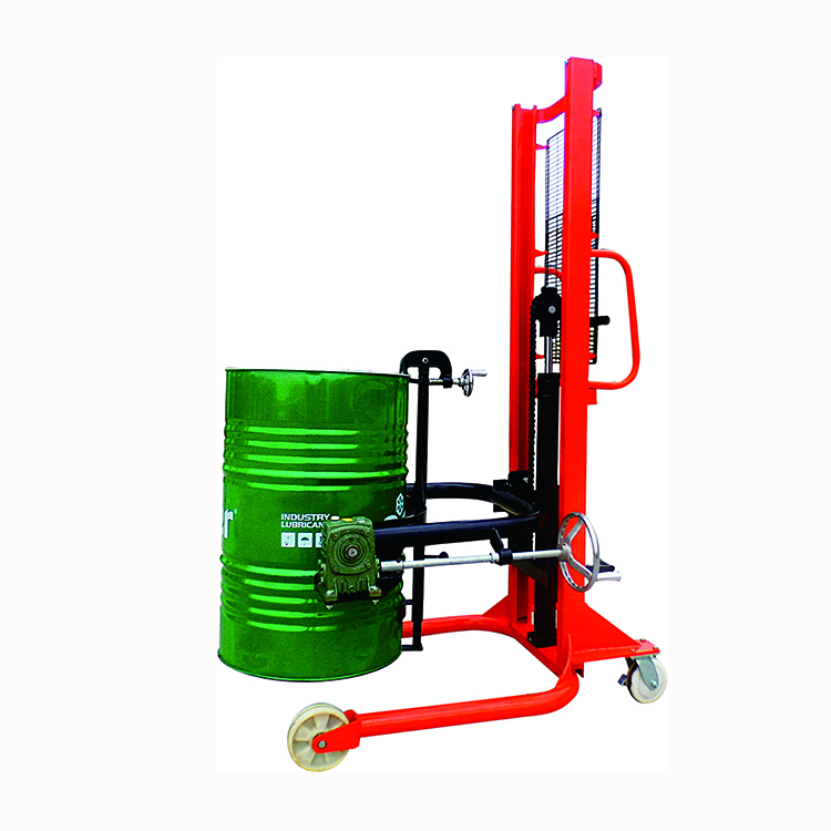 Équipement de manutention de réservoir d'huile de baril de NIULI 350 kilogrammes 1,4 M 1,6 m empileur hydraulique de poussoir de tambour avec le prix inférieur