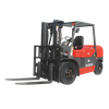 Chariot élévateur diesel NIULI OEM avec moteur Isuzu et couleur à choisir