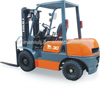 Chariot élévateur à transmission automatique NIULI CPCD30 Chariot élévateur diesel à mât de 3 mètres à 2 étages 3.0T