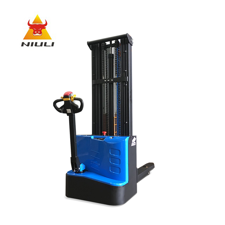 NIULI entrepôt logistique équipement de stockage batterie puissance palette élévateur fourche hydraulique Electrico Apilador empileur