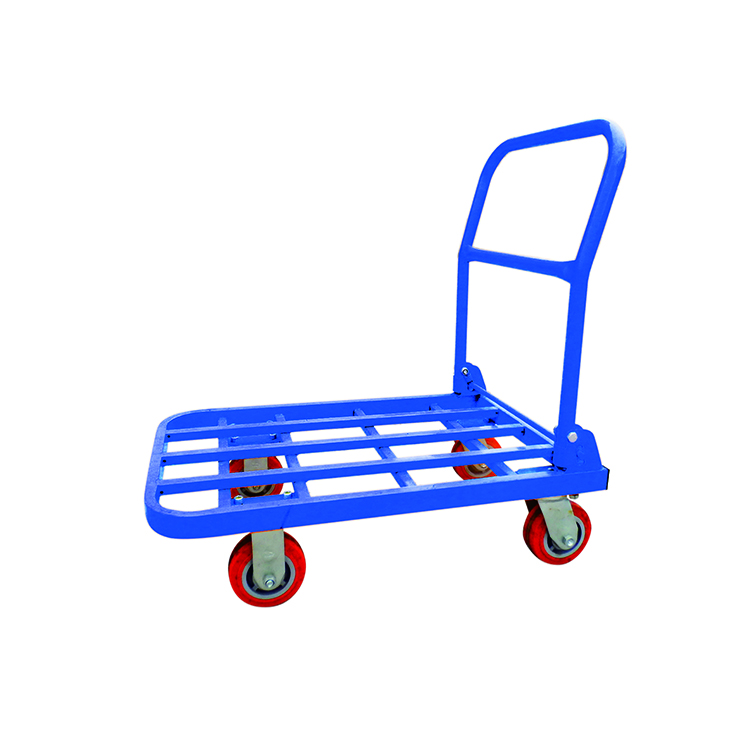 NIULI 150 KG industriel Portable transport plate-forme en acier camion à main pliable fer Tube chariot à main